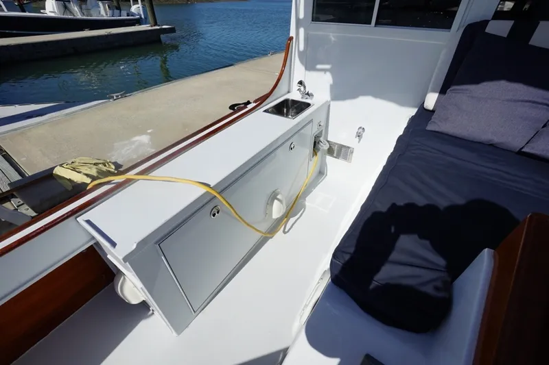 Slide: The Image of Rowe 36' Salty Dog - Exterior Cockpit 2003 Rowe 36' Downeast Salty Dog - 7649713