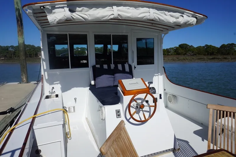 Slide: The Image of Rowe 36' Salty Dog - Exterior Cockpit 2003 Rowe 36' Downeast Salty Dog - 7649718