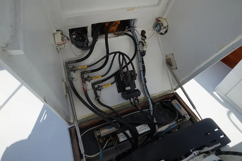 Slide: The Image of Rowe 36' Salty Dog - Engine Room 2003 Rowe 36' Downeast Salty Dog - 7649726