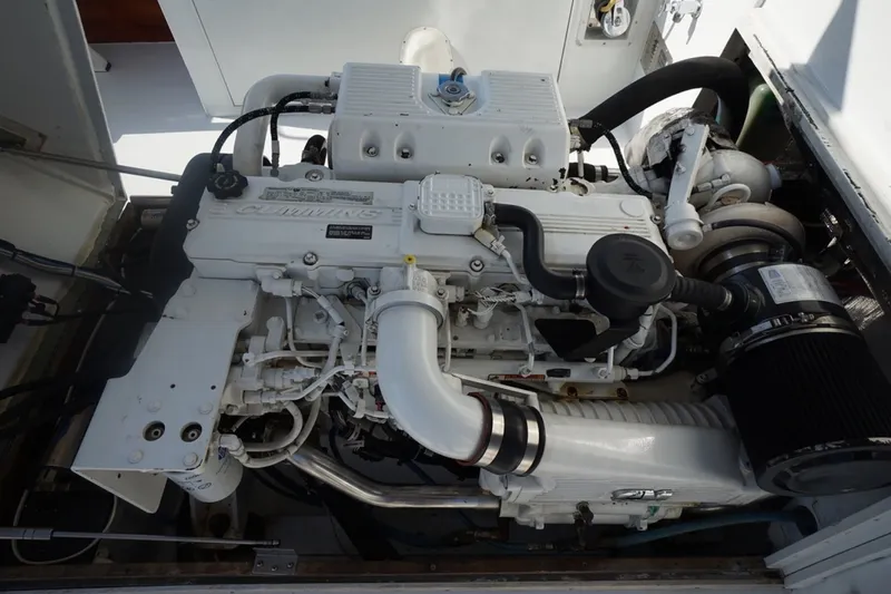 Slide: The Image of Rowe 36' Salty Dog - Engine Room 2003 Rowe 36' Downeast Salty Dog - 7649724