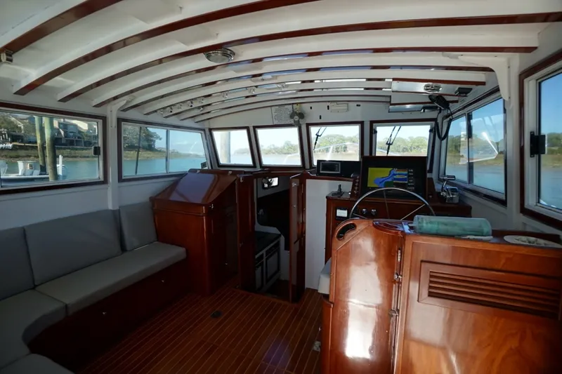 Slide: The Image of Rowe 36' Salty Dog - Interior Aft Deck 2003 Rowe 36' Downeast Salty Dog - 7087846