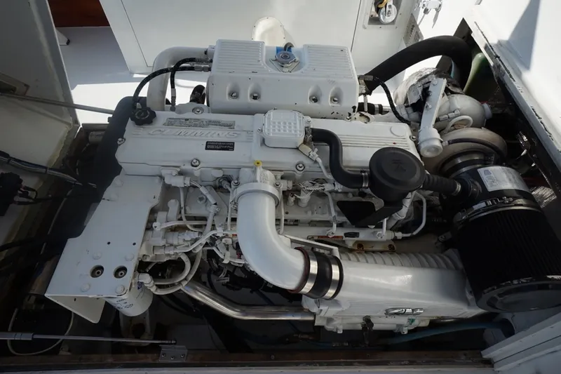 Slide: The Image of Rowe 36' Salty Dog - Engine Room 2003 Rowe 36' Downeast Salty Dog - 7087929