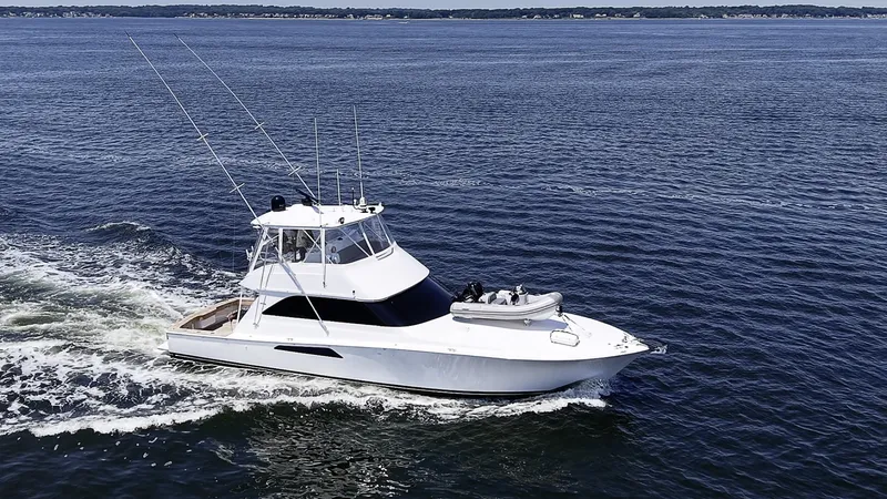 Slide: The Image of Viking 52 - Catchin Time - Profile 2002 Viking 52 Convertible - Catchin Time - 7088809