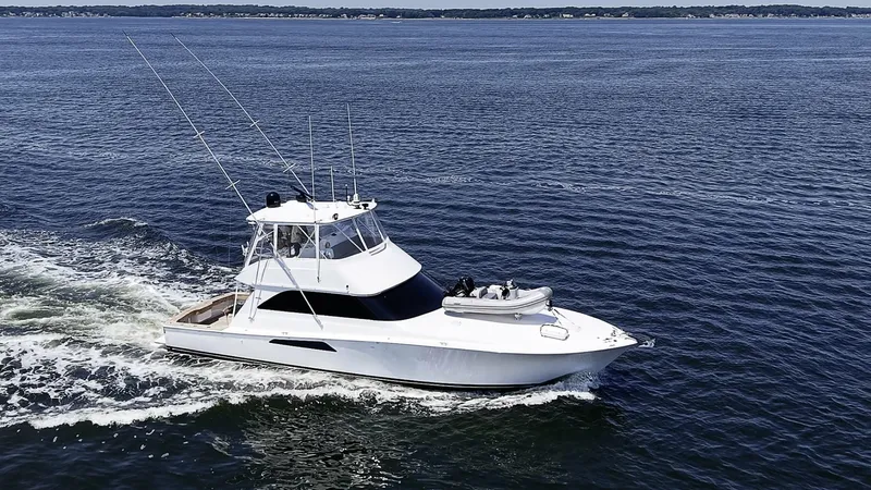 Slide: The Image of Viking 52 - Catchin Time - Profile 2002 Viking 52 Convertible - Catchin Time - 7649769