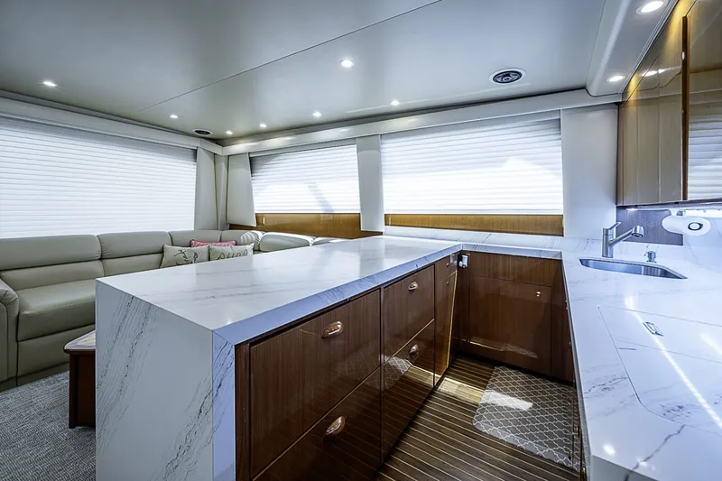 Slide: The Image of Viking 52 - Catchin Time - Galley 2002 Viking 52 Convertible - Catchin Time - 7088760