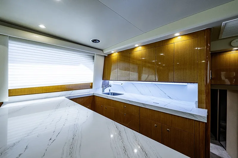 Slide: The Image of Viking 52 - Catchin Time - Galley 2002 Viking 52 Convertible - Catchin Time - 7088758