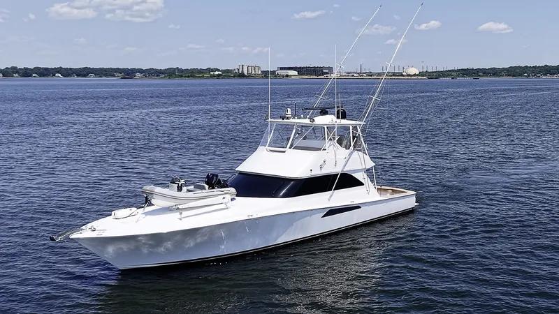 Slide: The Image of Viking 52 - Catchin Time - Profile 2002 Viking 52 Convertible - Catchin Time - 7649768
