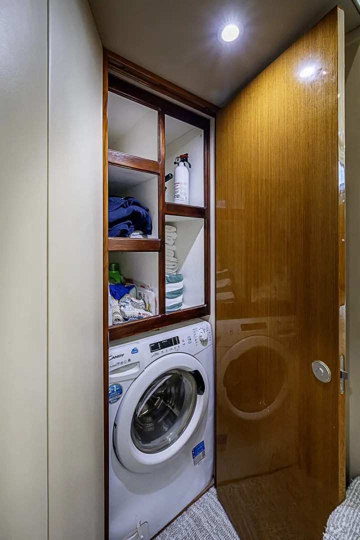 Slide: The Image of Viking 52 - Catchin Time - Laundry 2002 Viking 52 Convertible - Catchin Time - 7088786