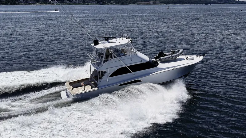 The Image of Viking 52 - Catchin Time - Running Profile 2002 Viking 52 Convertible - Catchin Time - 7088628
