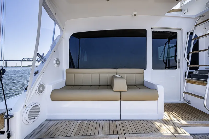 Slide: The Image of Viking 52 - Catchin Time - Cockpit 2002 Viking 52 Convertible - Catchin Time - 7088797