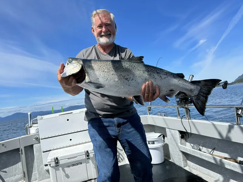 Slide: The Image of HERRING IMPAIRED 2018 42 Little Hoquiam Boat Works FISH ON SALMON TIME - 7227182