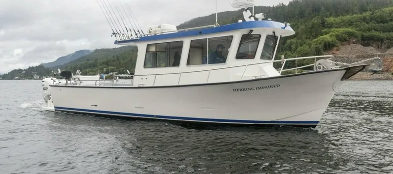 Slide: The Image of HERRING IMPAIRED 2018 42 Little Hoquiam Boat Works PROFILE - 7649803