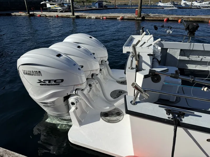 Slide: The Image of HERRING IMPAIRED 2018 42 Little Hoquiam Boat Works TRIPLE YAMAHA 450'S WOW - 7227041