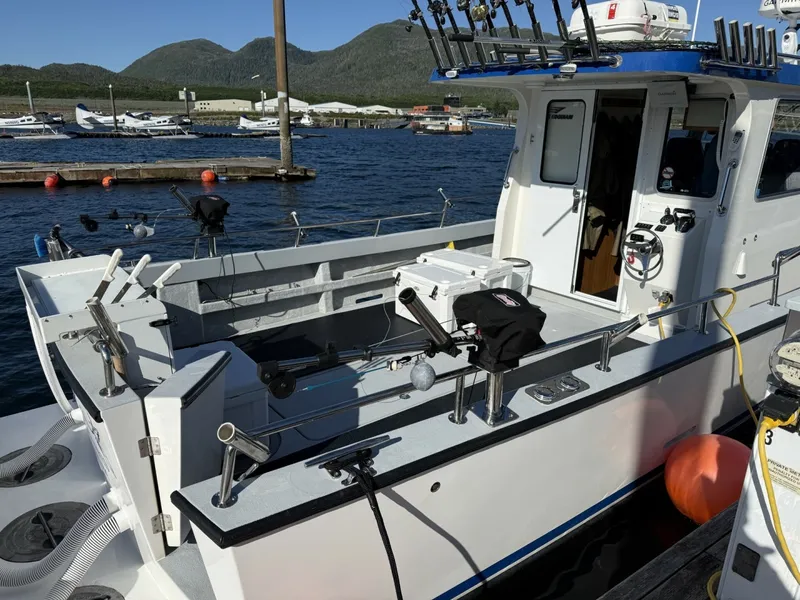 Slide: The Image of HERRING IMPAIRED 2018 42 Little Hoquiam Boat Works COCKPIT  - 7227044