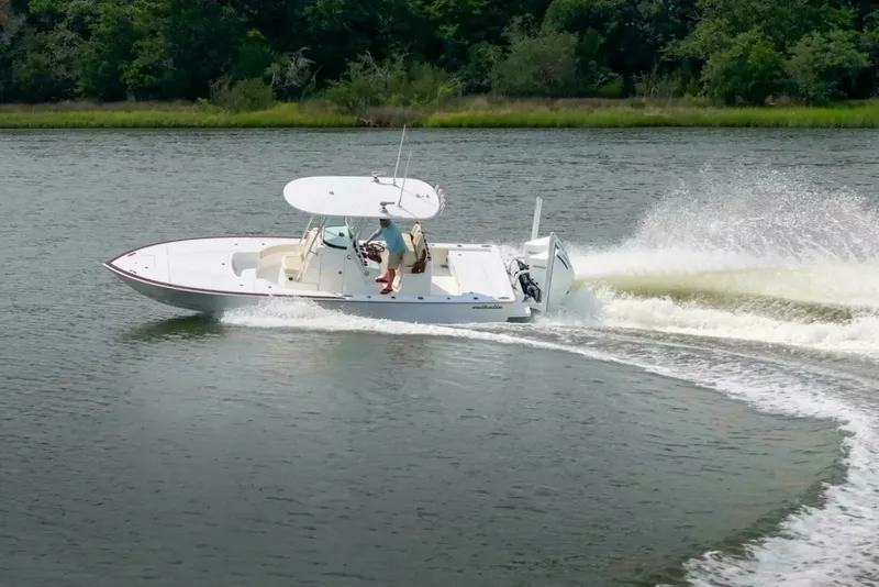 Slide: The Image of 2025 Valhalla Boatworks V-28 Bay 2025 Valhalla V-28 Bay Boat - 7683520