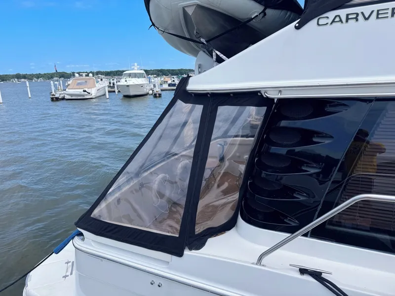 Slide: The Image of Carver Yachts 450 Voyager Pilothouse 1999 - 7146573