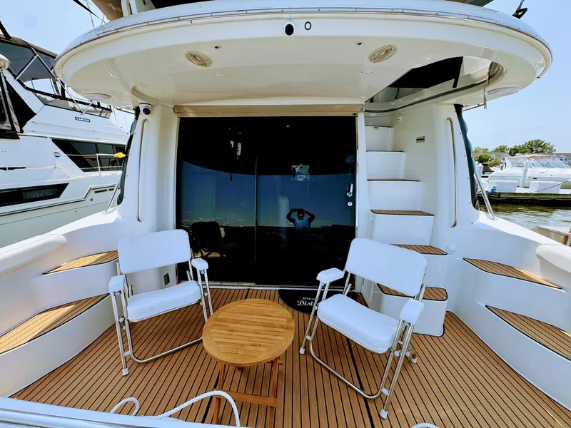 Slide: The Image of Carver Yachts 450 Voyager Pilothouse 1999 - 7146561