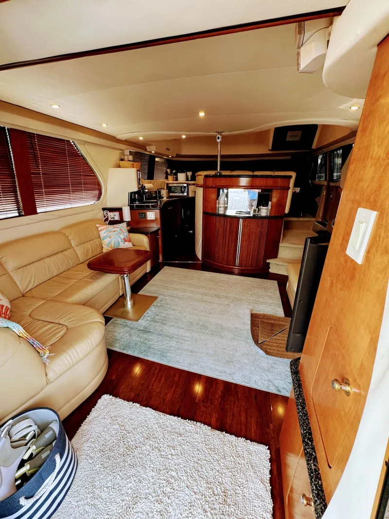 Slide: The Image of Carver Yachts 450 Voyager Pilothouse 1999 - 7146434