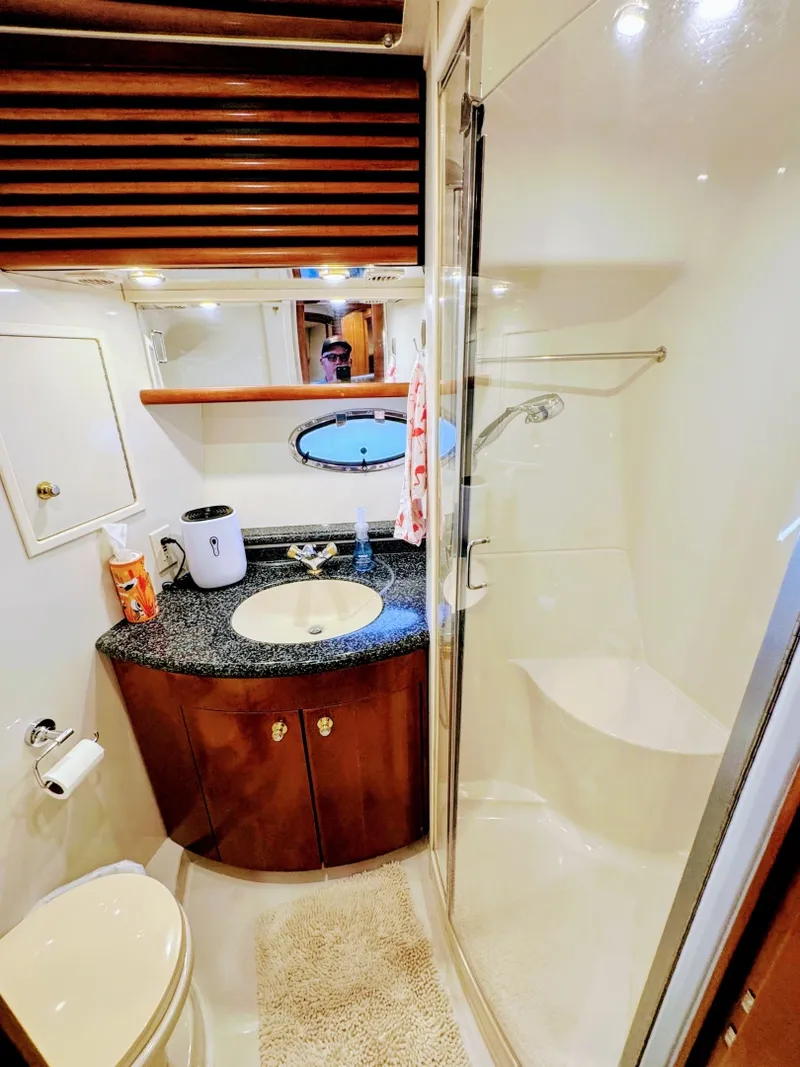 Slide: The Image of Carver Yachts 450 Voyager Pilothouse 1999 - 7146498