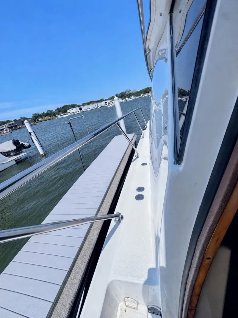 Slide: The Image of Carver Yachts 450 Voyager Pilothouse 1999 - 7146577
