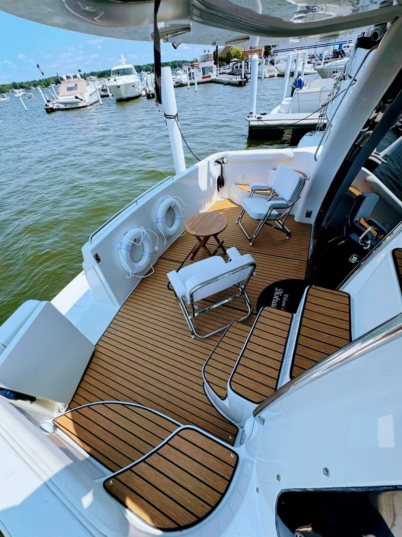 Slide: The Image of Carver Yachts 450 Voyager Pilothouse 1999 - 7146559