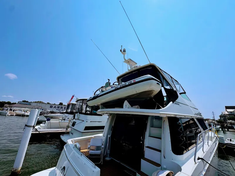 Slide: The Image of Carver Yachts 450 Voyager Pilothouse 1999 - 7146555