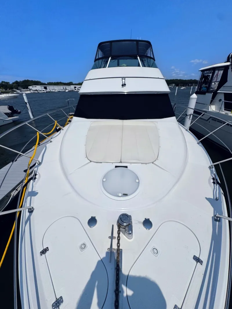 Slide: The Image of Carver Yachts 450 Voyager Pilothouse 1999 - 7146562