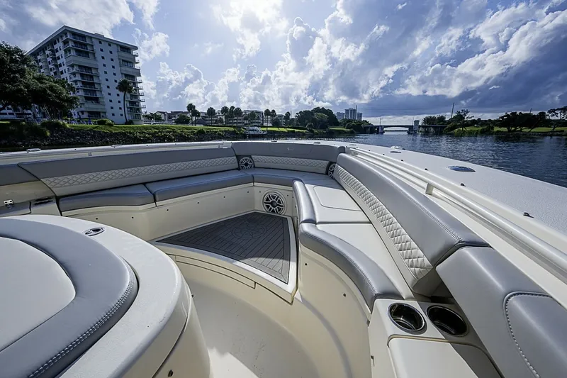 Slide: The Image of Scout 42 Maizey Blue - Exterior Bow 2024 Scout 42 LXF Maizey Blue - 7454508