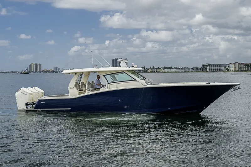 Slide: The Image of Scout 42 Maizey Blue - Exterior Profile 2024 Scout 42 LXF Maizey Blue - 7454604
