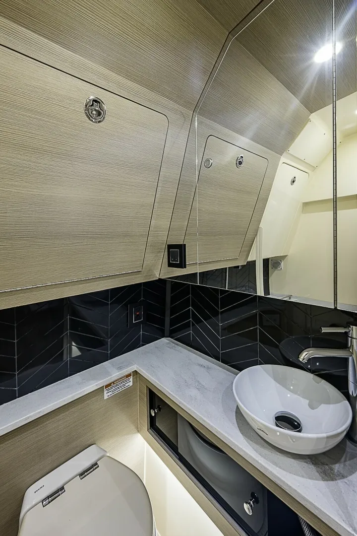 Slide: The Image of Scout 42 Maizey Blue - Interior Cabin 2024 Scout 42 LXF Maizey Blue - 7657086