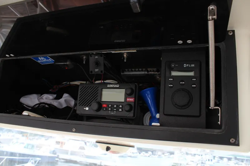 Slide: The Image of Electronics Box VHF Radio - 7164138