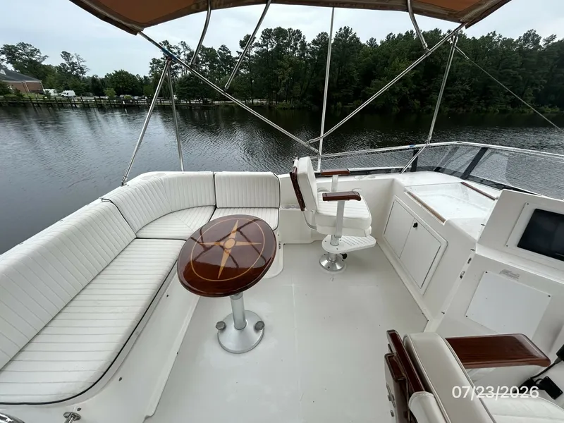 Slide: The Image of 42' Sabre flybridge port - 7215983