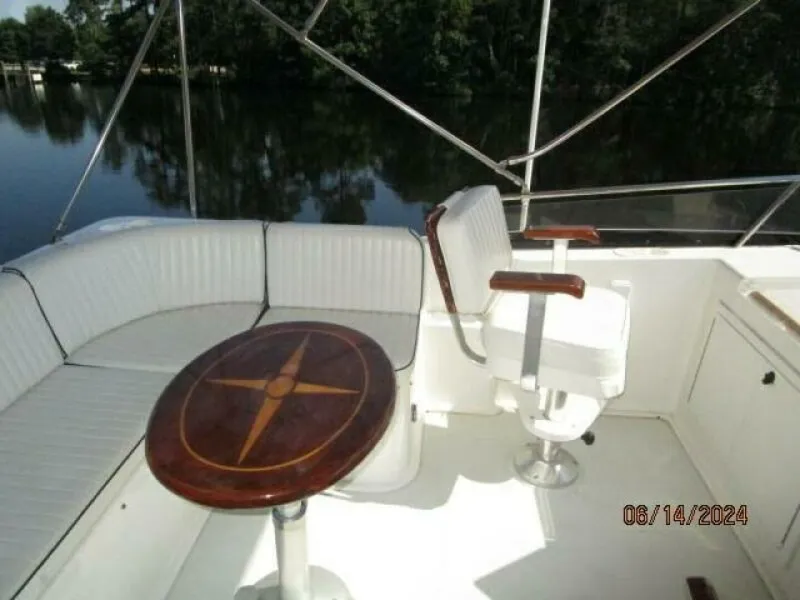 Slide: The Image of 42' Sabre flybridge port - 7384976