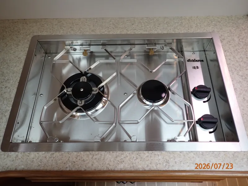 Slide: The Image of 42' Sabre galley cooktop - 7215989