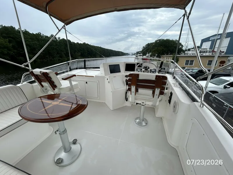 Slide: The Image of 42' Sabre flybridge forward - 7215978