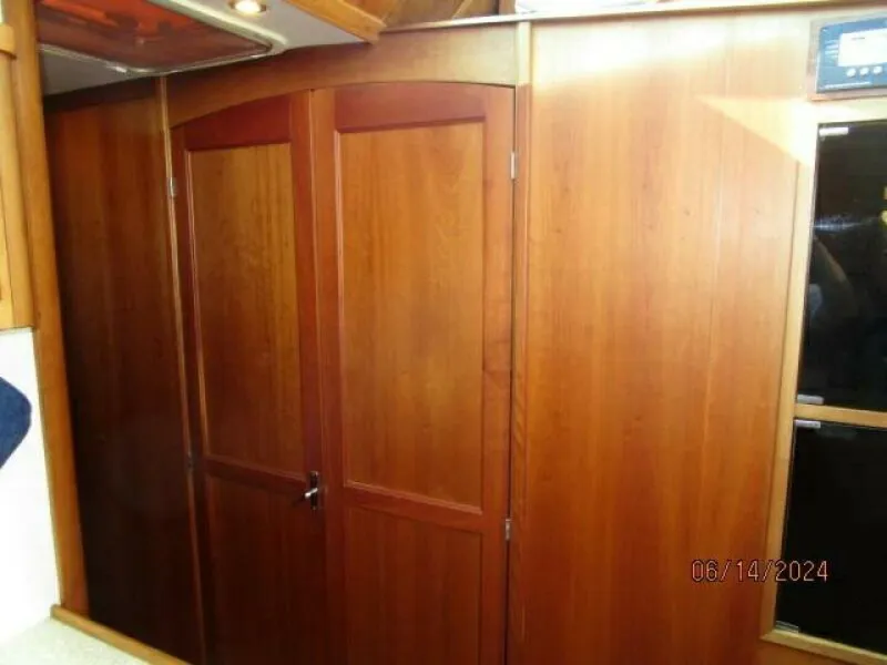 Slide: The Image of 42' Sabre guest stateroom doors closed - 7385019