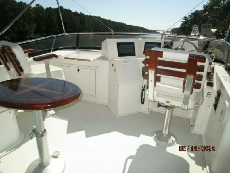 Slide: The Image of 42' Sabre flybridge forward - 7384974