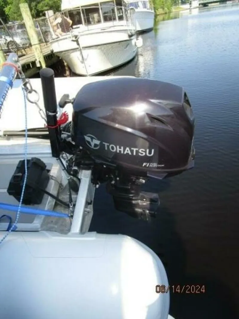 Slide: The Image of 42' Sabre tender outboard - 7384995