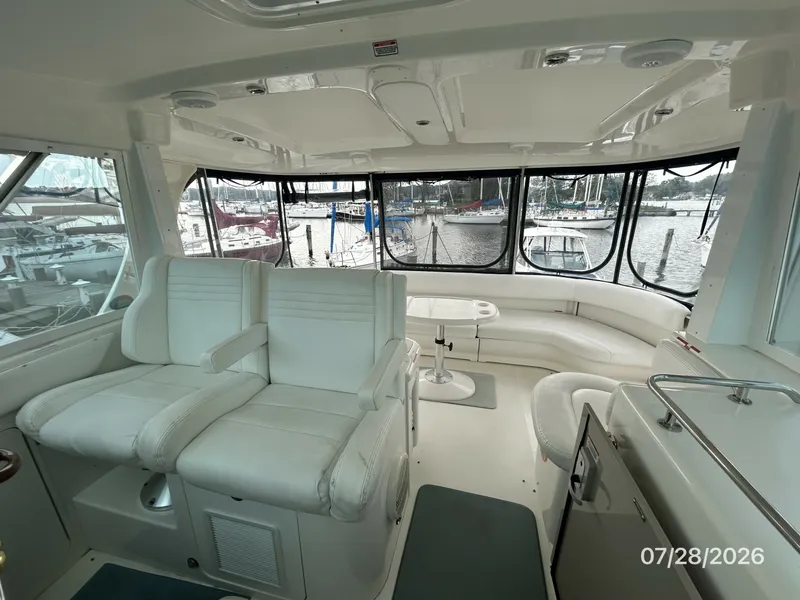 Slide: The Image of 40' Sea Ray upper deck aft - 7228377