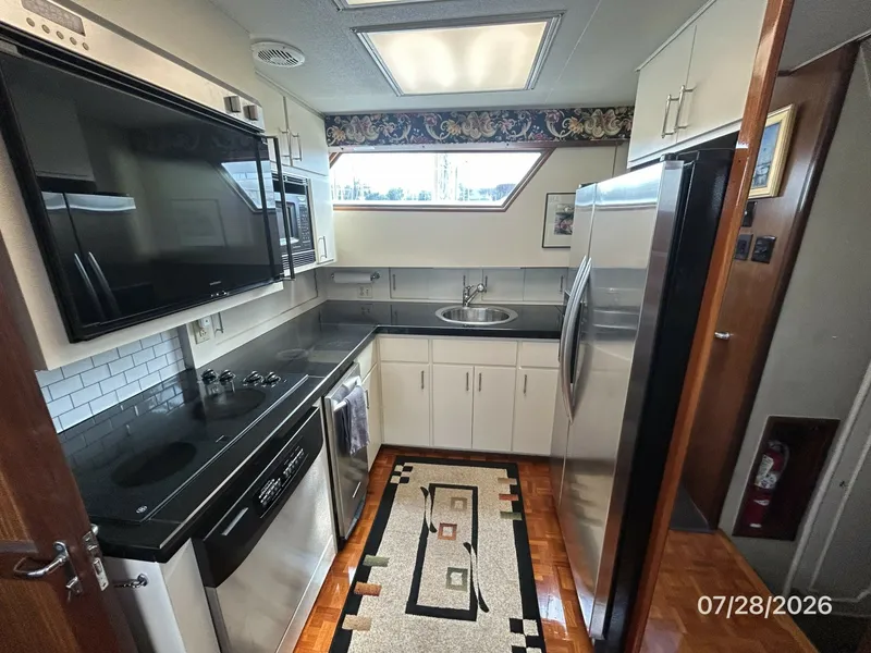 Slide: The Image of 54' Hatteras galley2 - 7288068