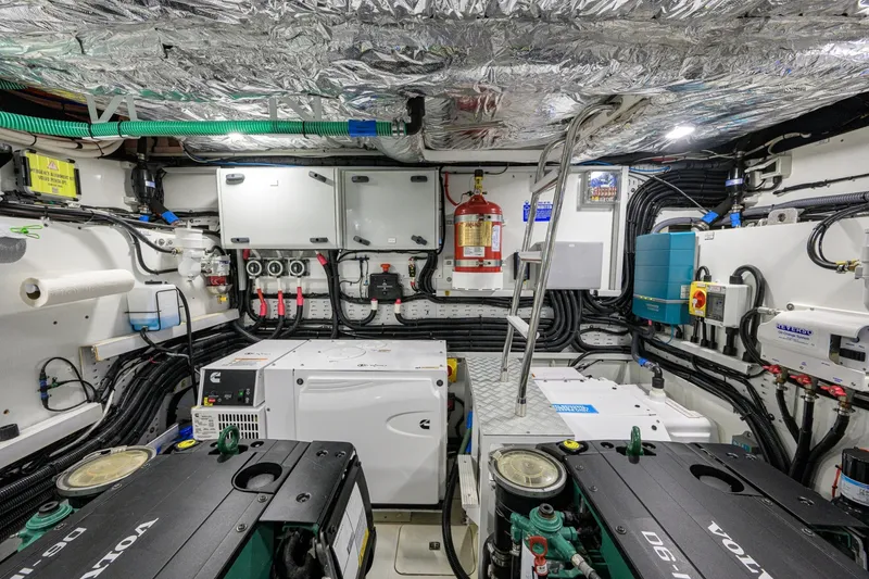 Slide: The Image of Princess 50 - Crown - Engine Room 2024 Princess 50 V50 - Crown - 7309557