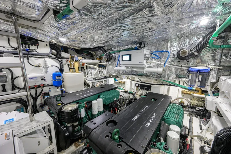 Slide: The Image of Princess 50 - Crown - Engine Room 2024 Princess 50 V50 - Crown - 7309554
