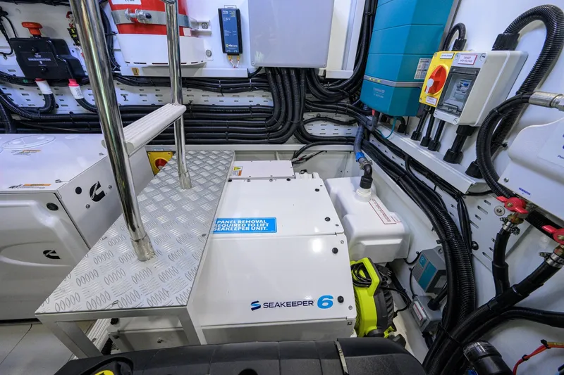 Slide: The Image of Princess 50 - Crown - Engine Room 2024 Princess 50 V50 - Crown - 7309559