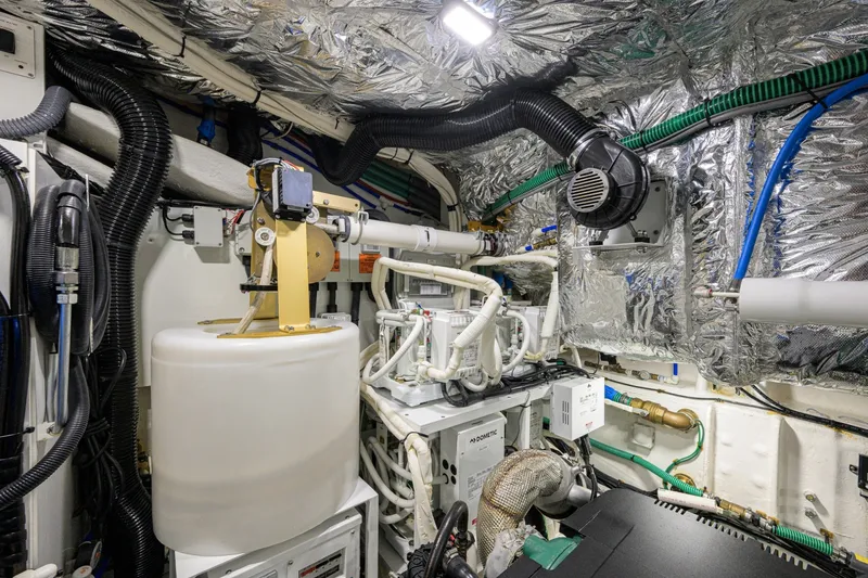 Slide: The Image of Princess 50 - Crown - Engine Room 2024 Princess 50 V50 - Crown - 7309558