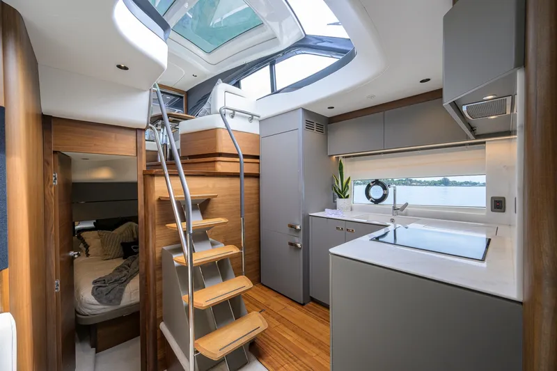 Slide: The Image of Princess 50 - Crown - Galley and Entrance 2024 Princess 50 V50 - Crown - 7309533