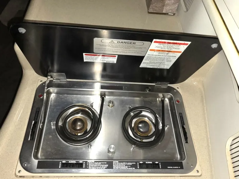 Slide: The Image of Cooktop 1999 Sea Ray 340 Sundancer - 7289040