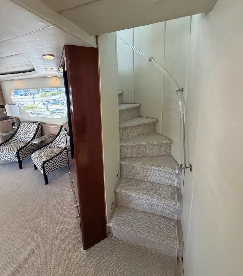 Slide: The Image of 022 Main Deck Salon Stairs To Bridge Deck Sky Lounge - 7309698