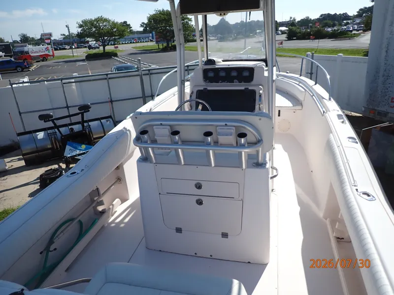Slide: The Image of 22' Grady-White cockpit forward - 7350171