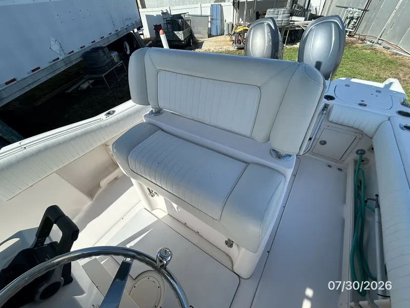 Slide: The Image of 22' Grady-White helm benchseat1 - 7350180