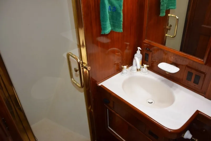 Slide: The Image of Guest Stateroom Glass Shower Door And Stall - 7509749